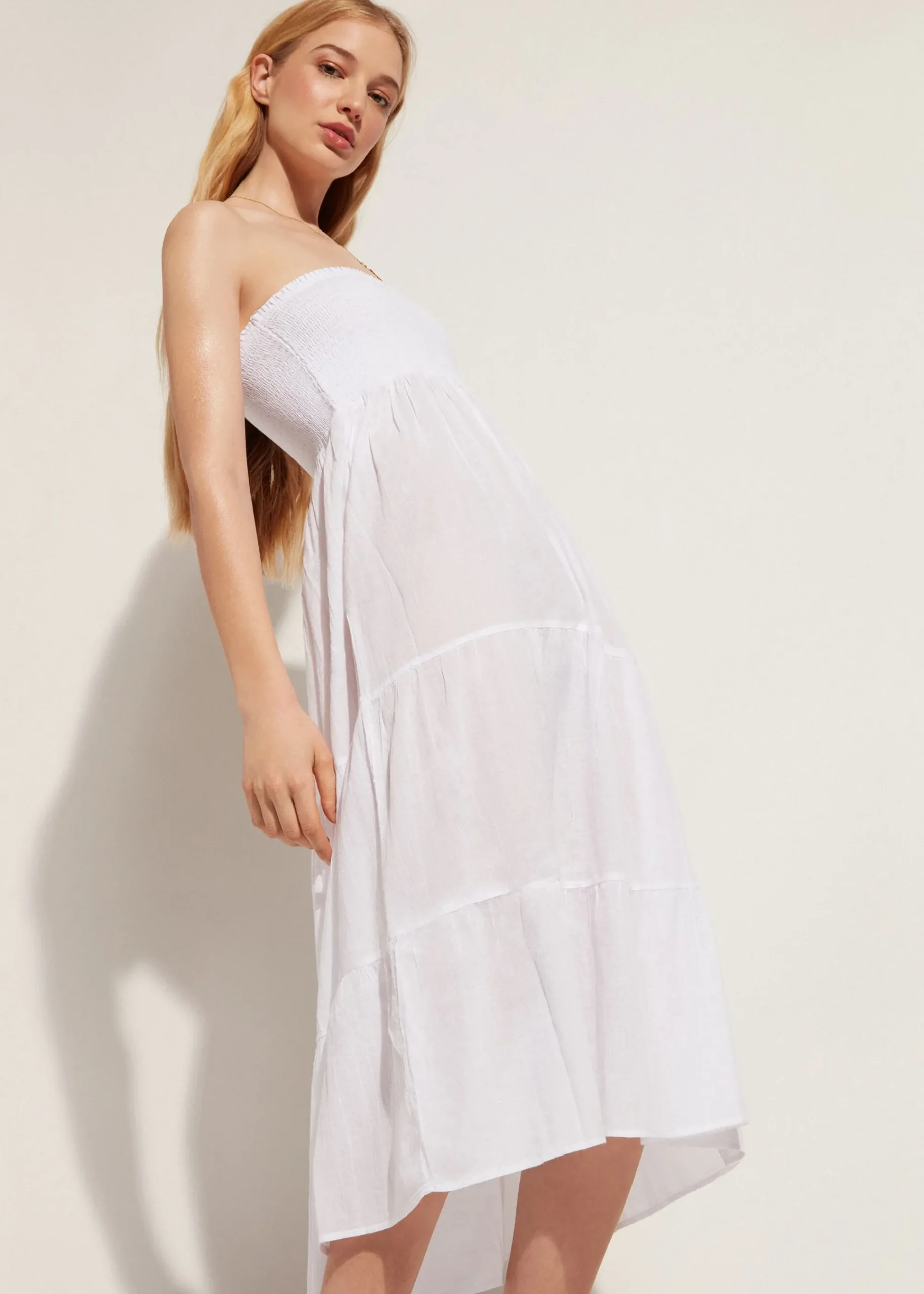 Beachwear^Calzedonia Cotton Skirt Dress 01 - White