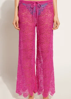 Beachwear^Calzedonia Crochet Trousers 614C - Bright Pink