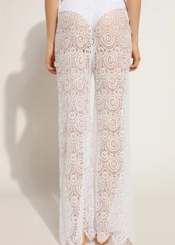 Beachwear^Calzedonia Crochet Trousers 001 - White