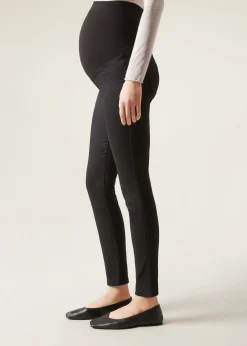 Premaman^Calzedonia Denim Maternity Leggings 3293 - Black Denim