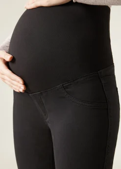 Premaman^Calzedonia Denim Maternity Leggings 3293 - Black Denim