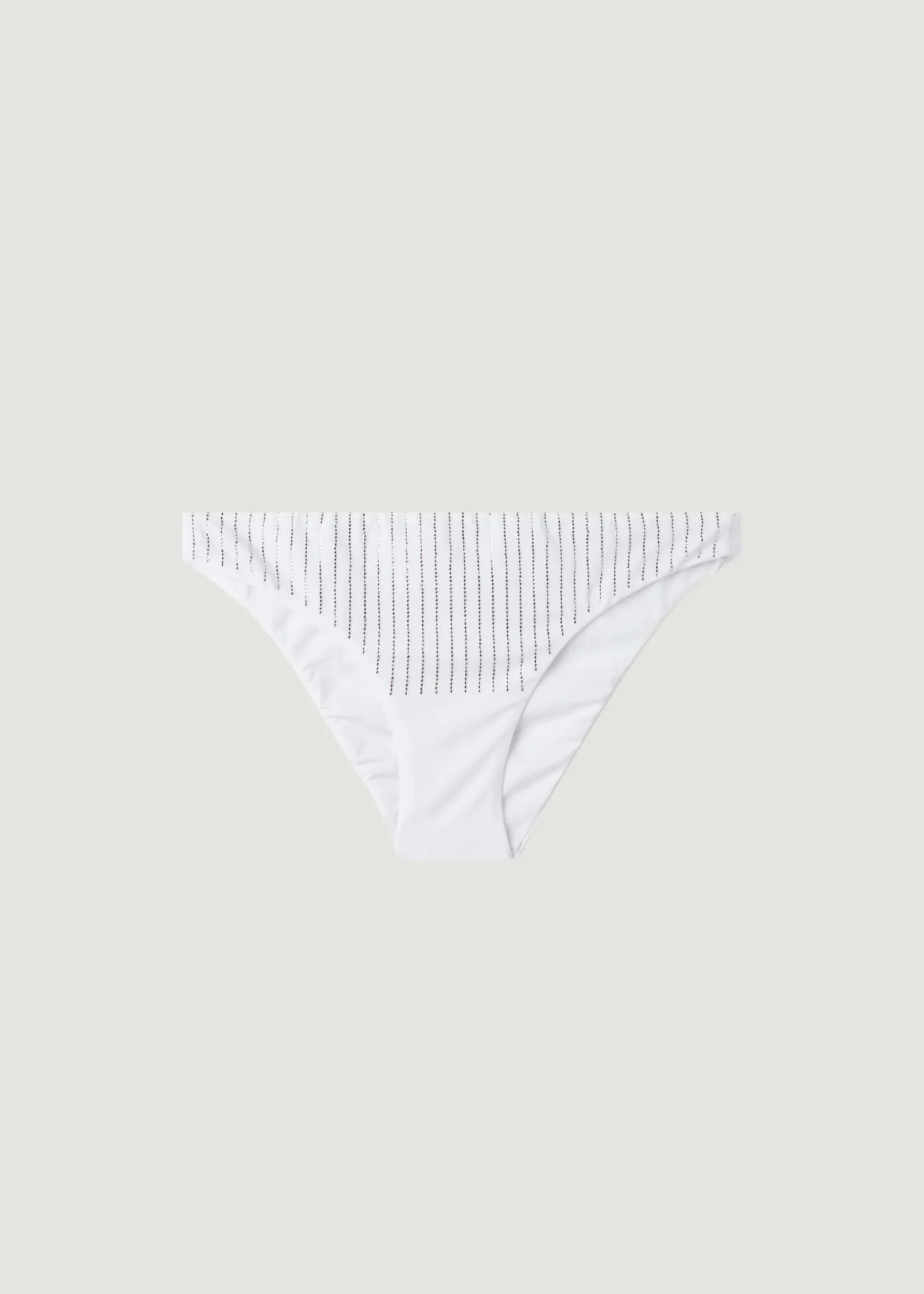 Bikini^Calzedonia Diamante Bikini Bottoms Shanghai 624C - White Rhinestone