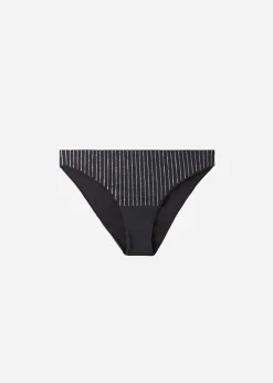 Bikini^Calzedonia Diamante Bikini Bottoms Shanghai 623C - Black Rhinestone