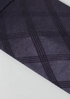 Short Socks^Calzedonia Eco Diamond Mesh Short Socks 5172 - Blue Eco Diamond