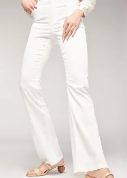 Jeans^Calzedonia Eco Light Denim Flared Jeans 3465 - White Denim