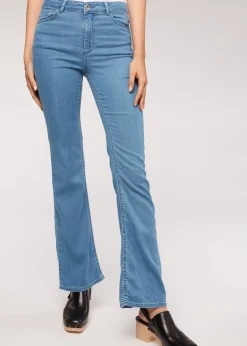 Jeans^Calzedonia Eco Light Denim Flared Jeans 4940 - Light Denim Blue