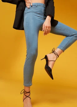 Jeans^Calzedonia Eco Light Denim Push Up Jeans 4940 - Light Denim Blue