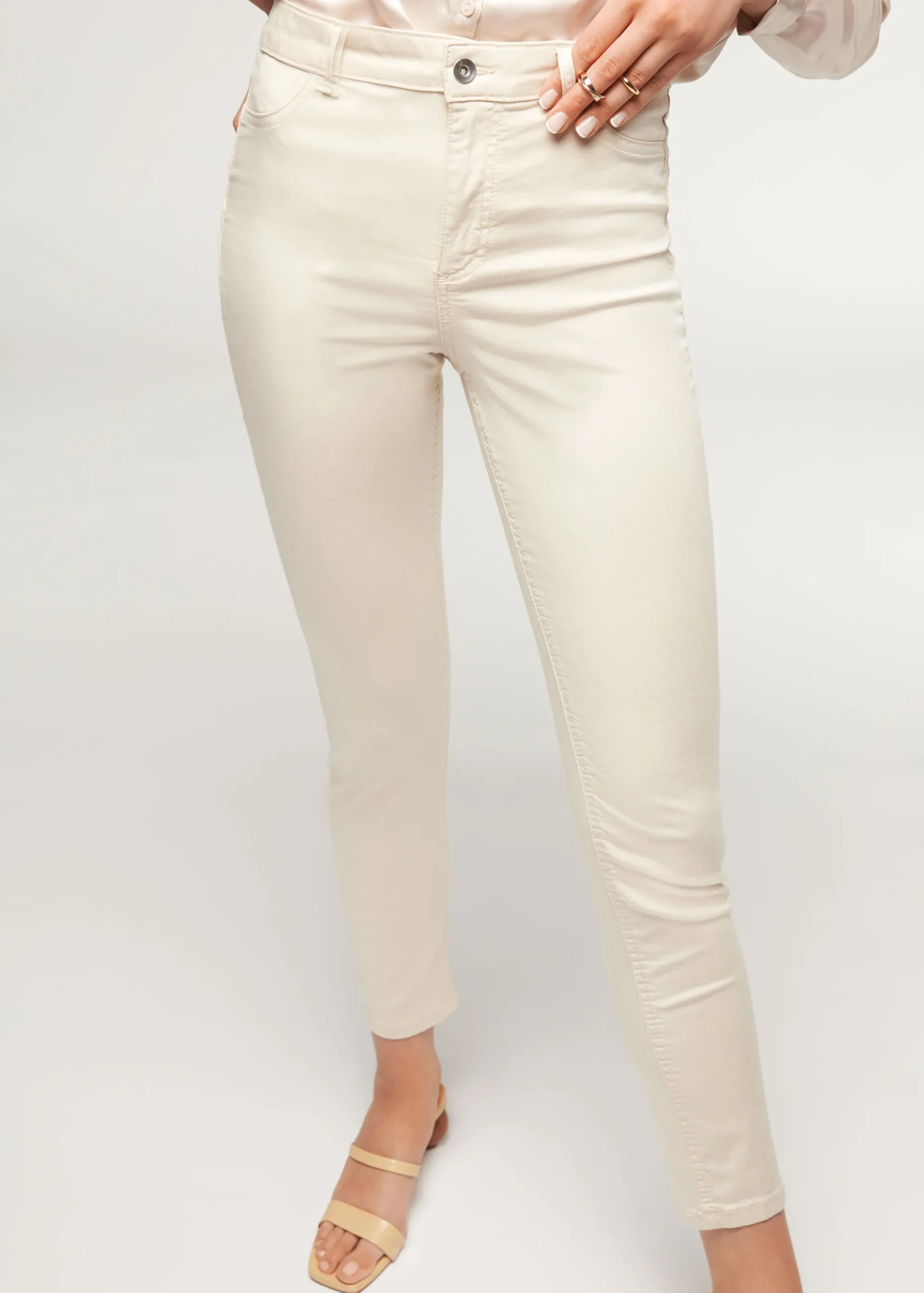 Jeans^Calzedonia Eco Light Denim Push Up Jeans 5014 - Sand-Colored Beige
