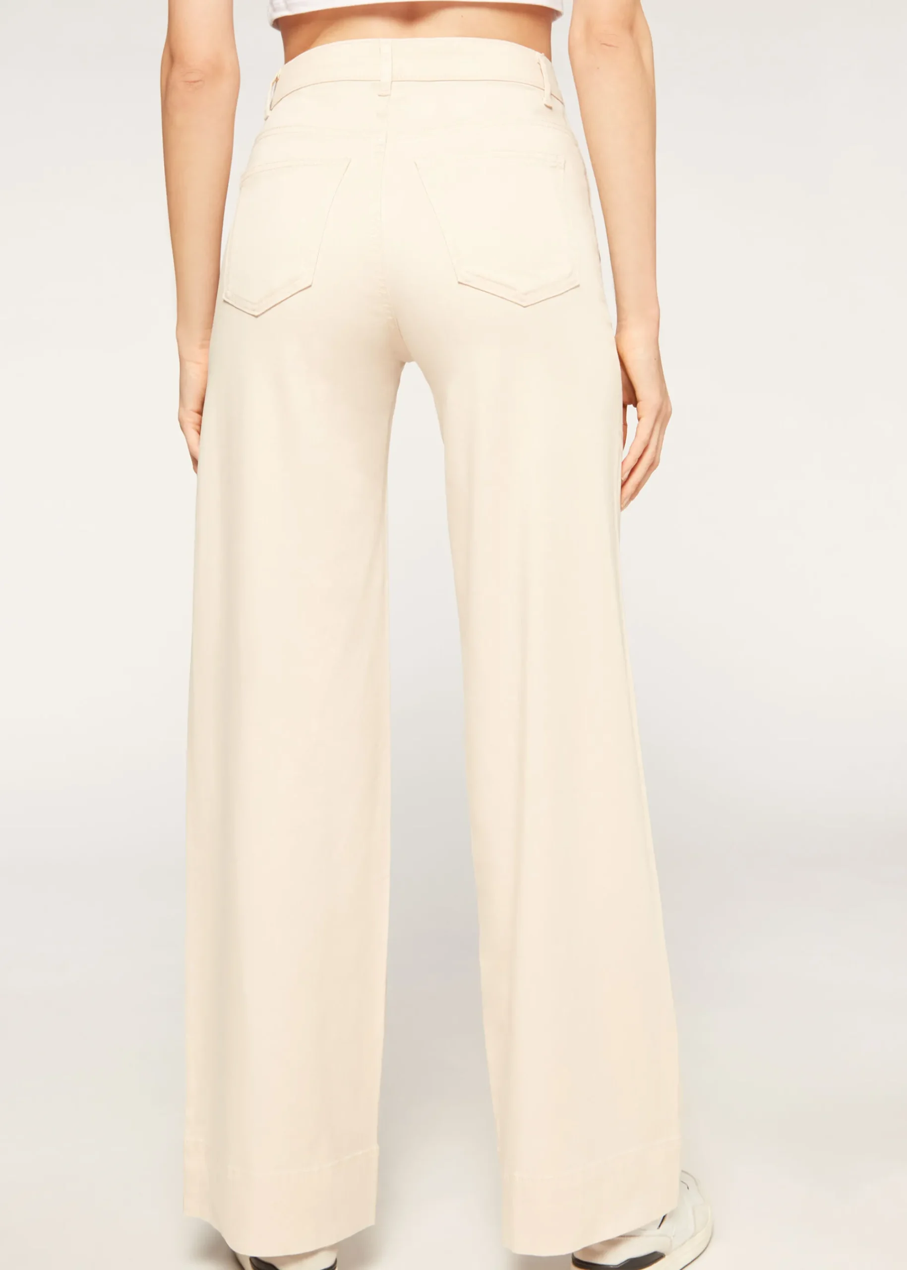 Jeans^Calzedonia Eco Palazzo Jeans 5014 - Sand-Colored Beige