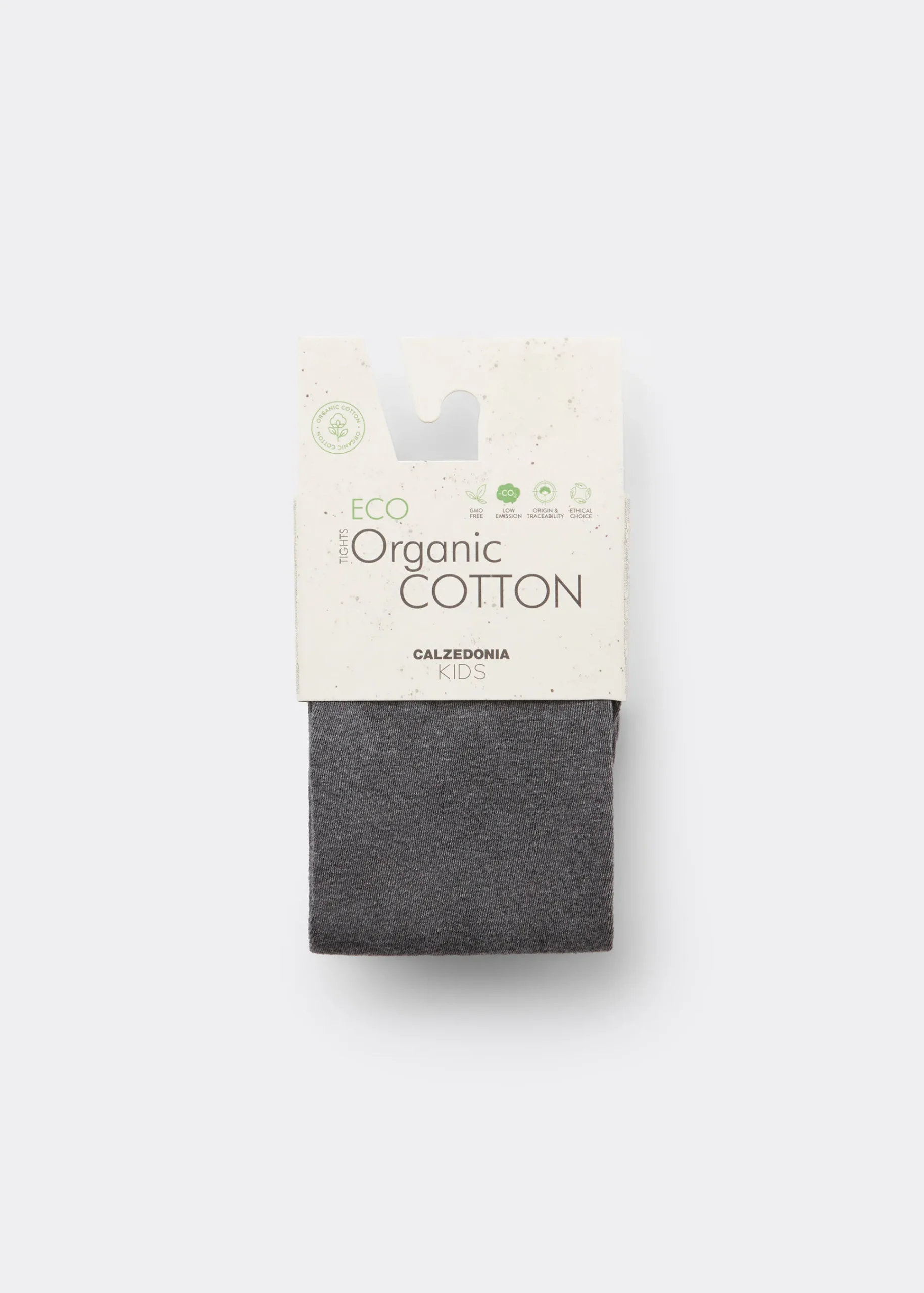 Tights^Calzedonia Girl Eco Cotton Tights 1811 - Dark Grey Melange