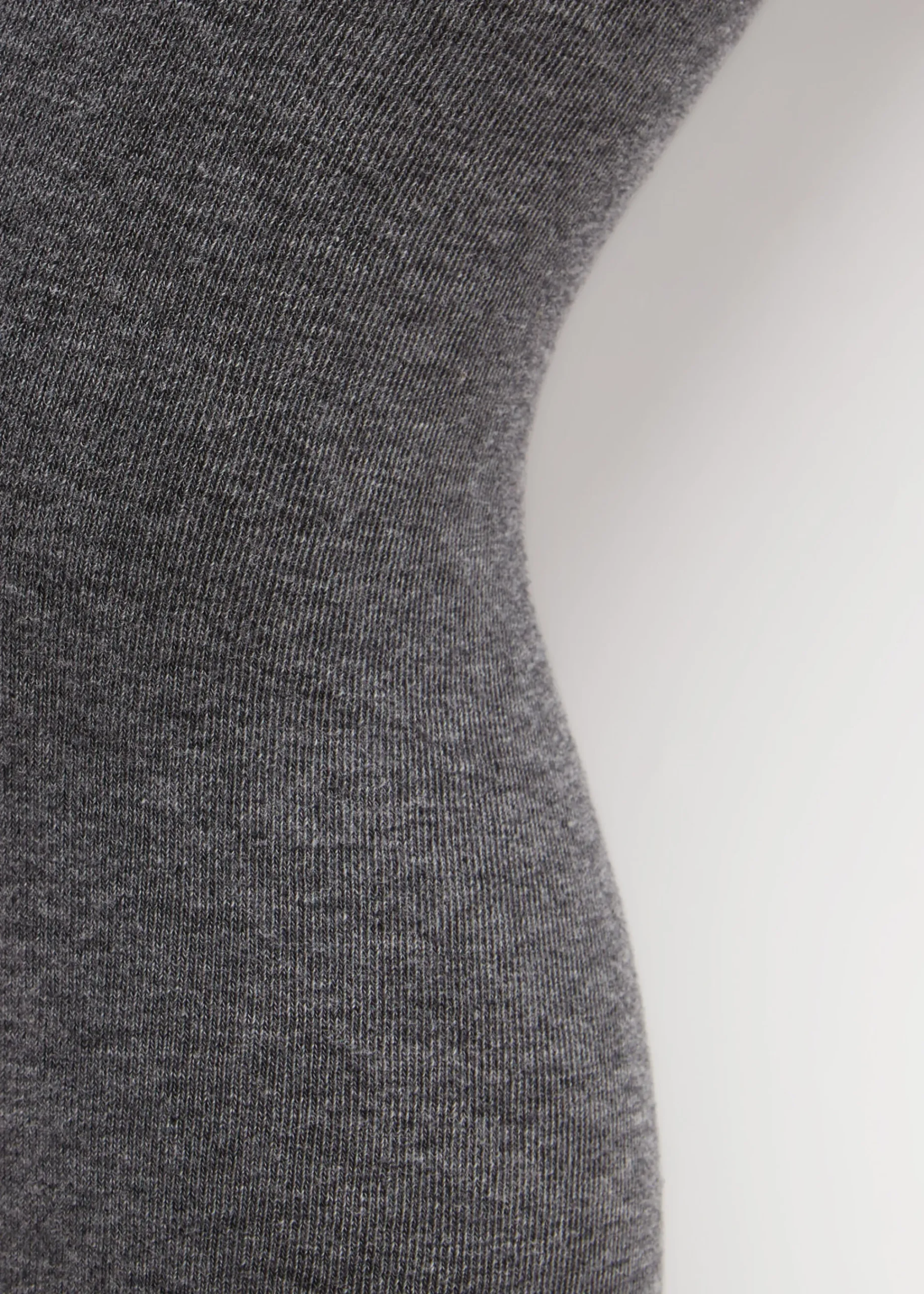 Tights^Calzedonia Girl Eco Cotton Tights 1811 - Dark Grey Melange
