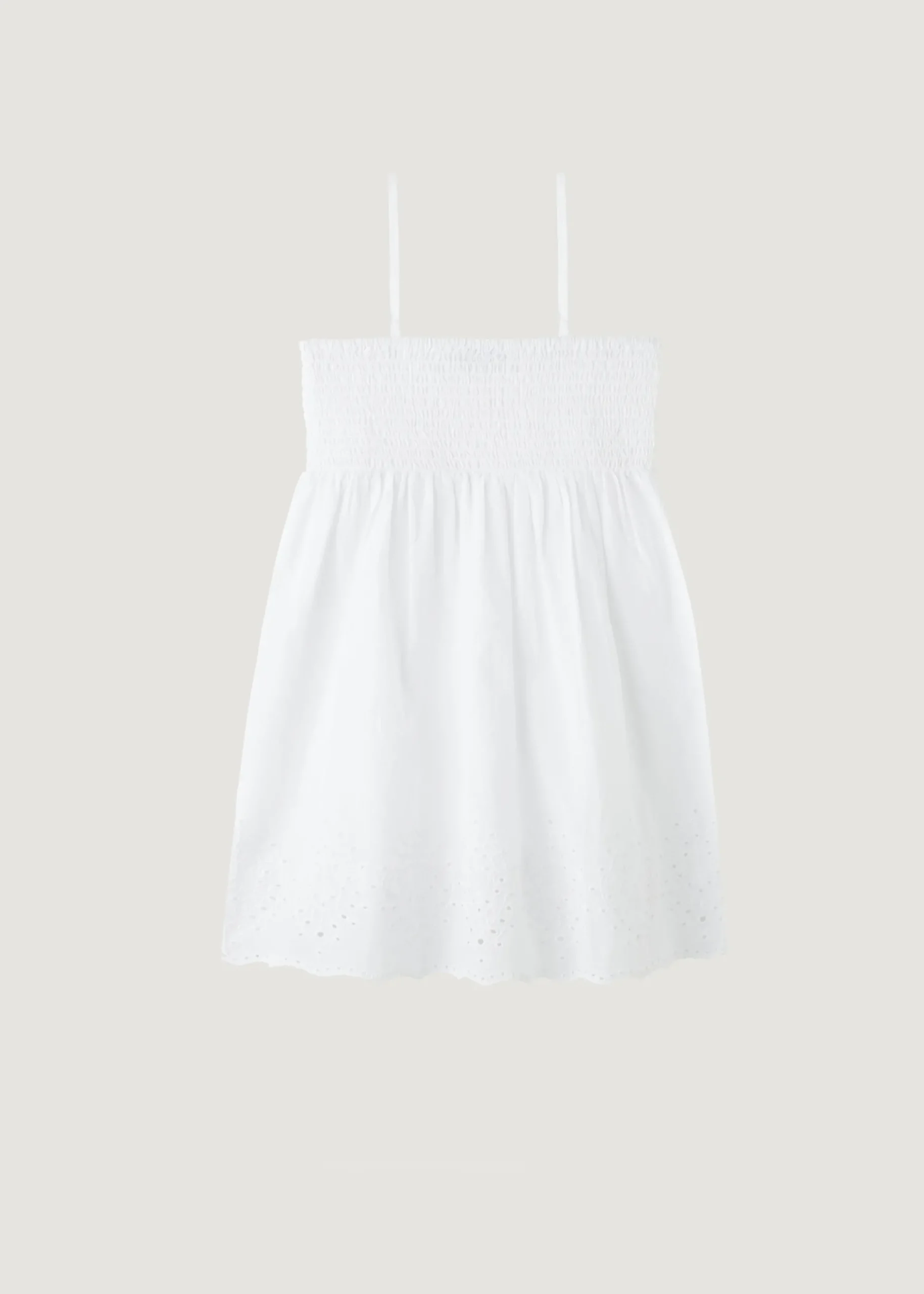 Beach Cover Ups^Calzedonia Girls' Broderie Anglaise Dress 01 - White