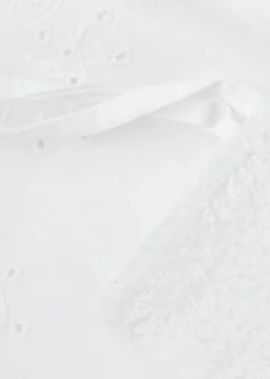 Beach Cover Ups^Calzedonia Girls' Broderie Anglaise Dress 01 - White