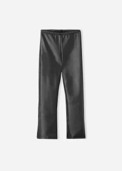 Leggings^Calzedonia Girls' Coated-Effect Miniflare Thermal Leggings 019 - Black