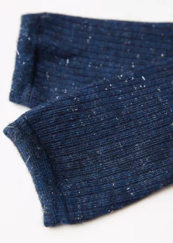 Short Socks^Calzedonia Girls' Glitter Cashmere Short Socks 9372 - Ch-Costa Blu