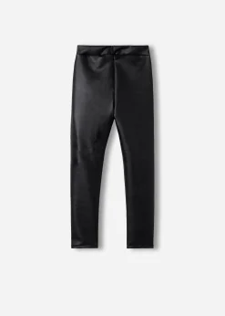Leggings^Calzedonia Girls' Leather Effect Thermal Leggings 019 - Black