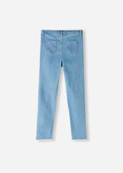 Leggings^Calzedonia Girls' Ripped Skinny Stretch Jeans 3210 - Blue Denim