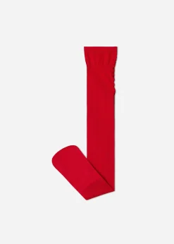 Tights^Calzedonia Girls' Soft Touch 50 Denier Tights 013 - Red