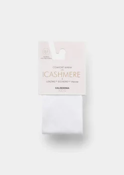 Tights^Calzedonia Girls' Super Opaque Tights With Cashmere 001 - White