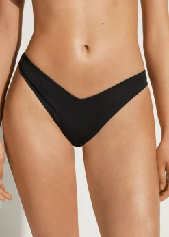 Bikini^Calzedonia High-Leg Brazilian Bikini Bottoms Indonesia 06 - Black