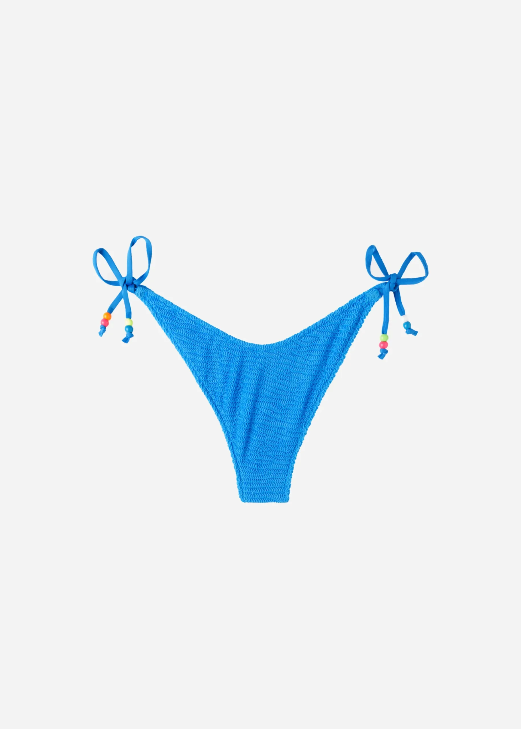 Bikini^Calzedonia High-Leg V-Cut Brazilian Bikini Bottoms San Diego 640C - Ocean Blue