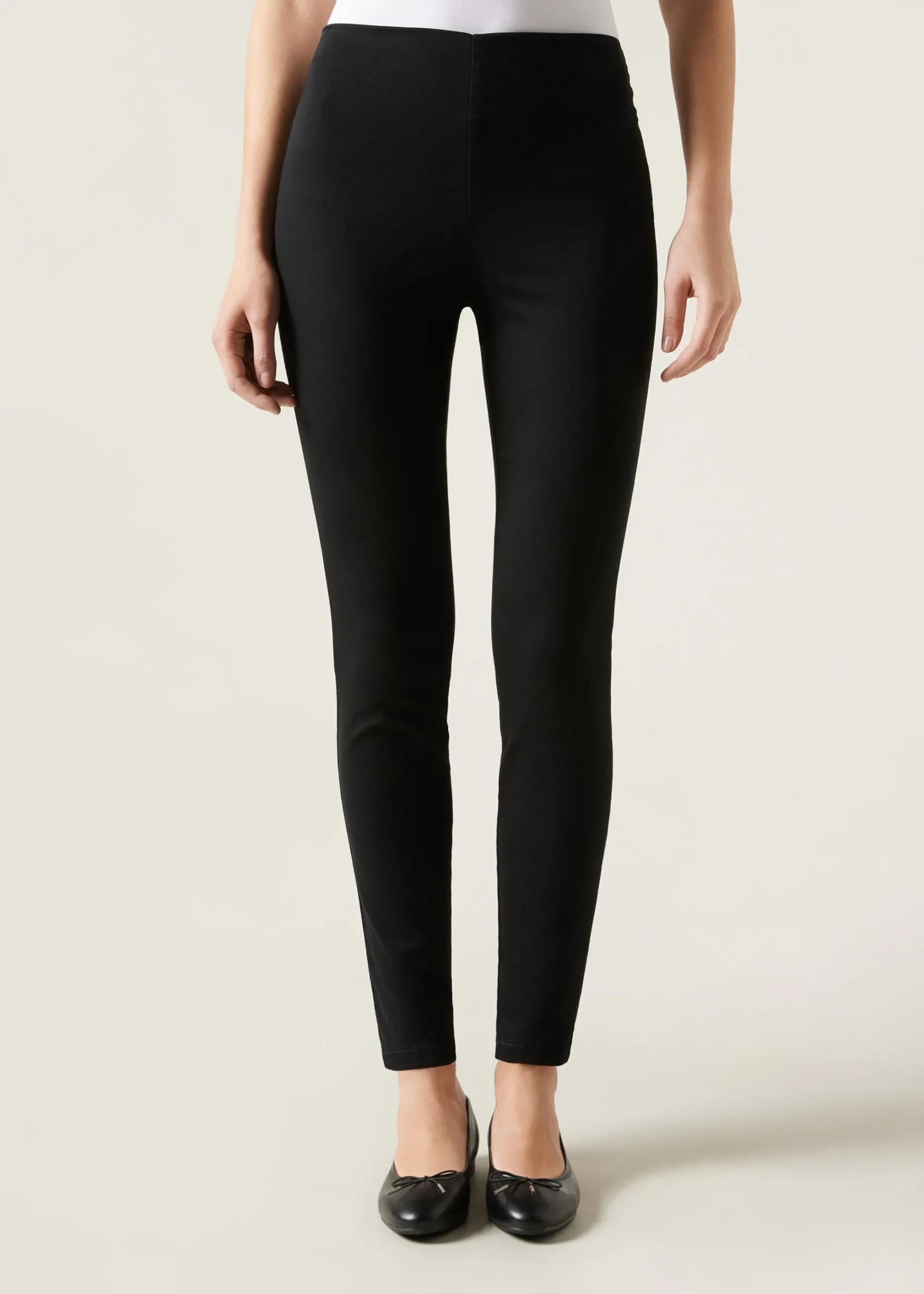 Leggings^Calzedonia High-Waist Skinny Denim Leggings 3293 - Black Denim