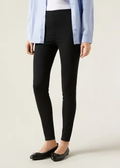 Leggings^Calzedonia High-Waist Skinny Denim Leggings 3293 - Black Denim