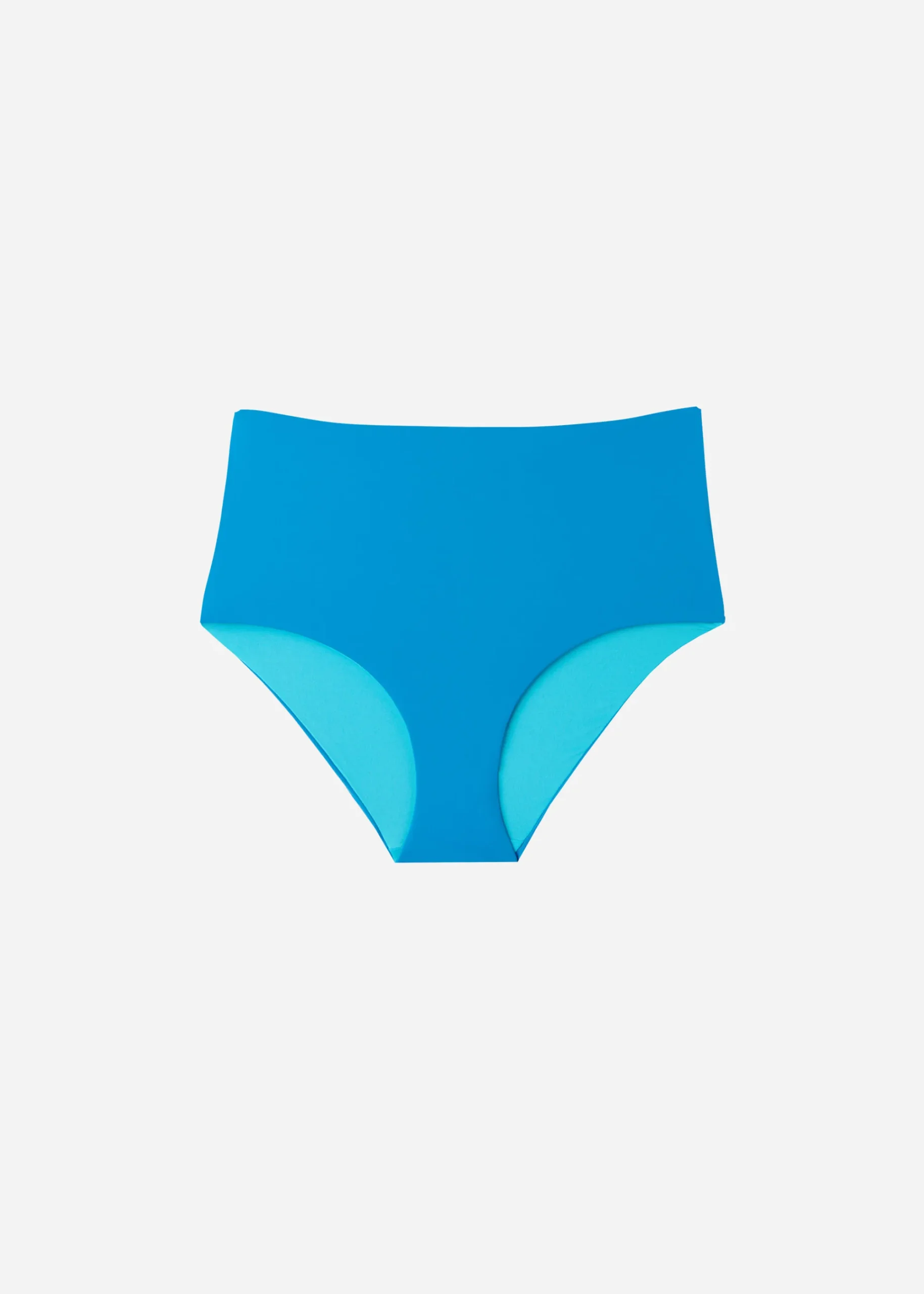 Bikini^Calzedonia High-Waisted Shapewear Bikini Bottoms Indonesia 681C - Electric Blue