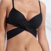 Bikini^Calzedonia Indonesia Padded Push-Up Bikini Top 06 - Black
