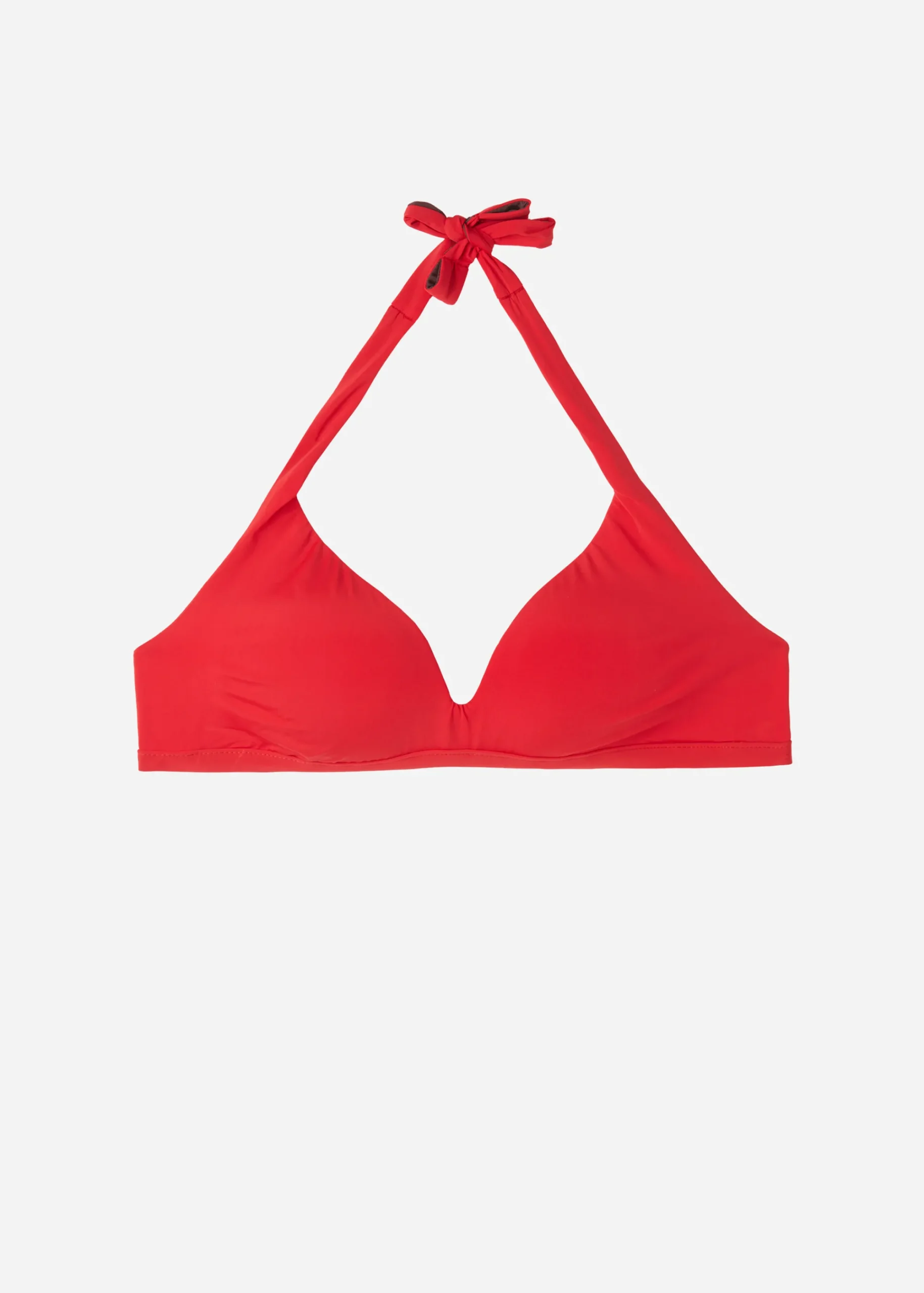 Bikini^Calzedonia Indonesia Soft Padded Triangle Bikini Top 645C - Summer Red