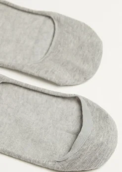 Invisible^Calzedonia Invisible Low Cut Socks 031 - Grey Blend