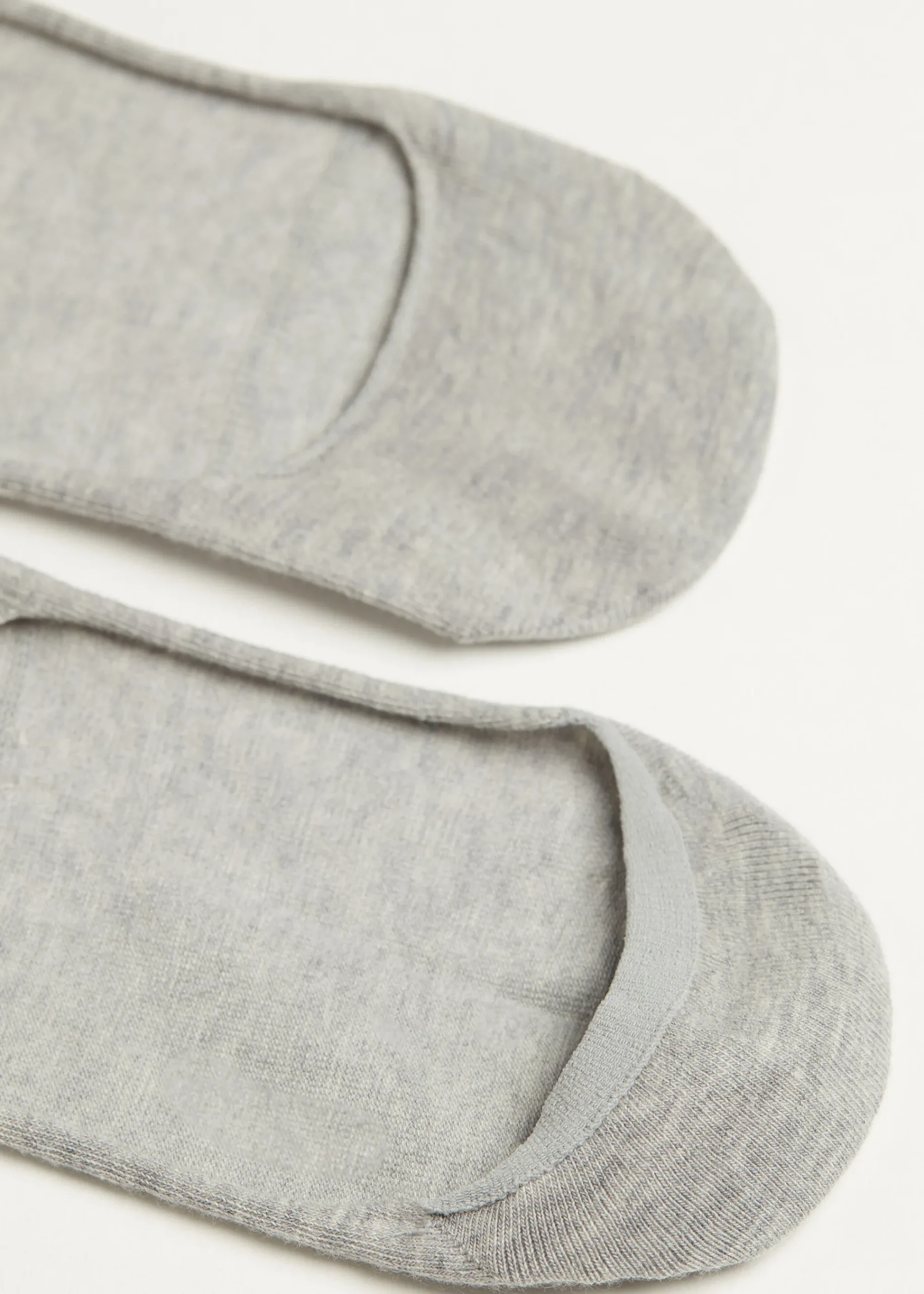 Invisible^Calzedonia Invisible Low Cut Socks 031 - Grey Blend