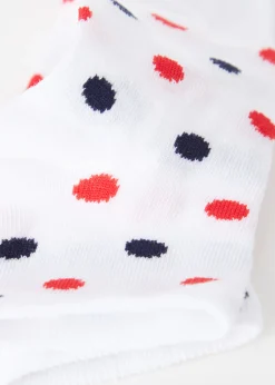 Short Socks^Calzedonia Kids' Polka Dots Short Socks 9660 - White Polka Dot