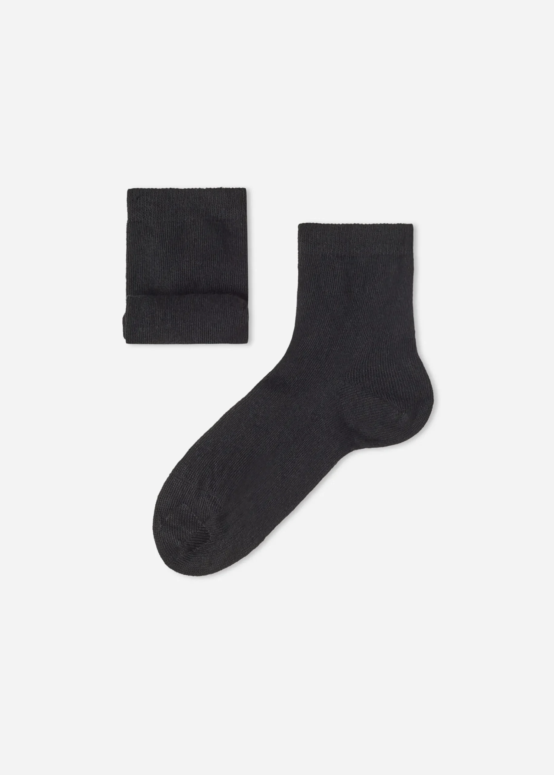 Short Socks^Calzedonia Kids' Short Socks With Cashmere 019 - Black