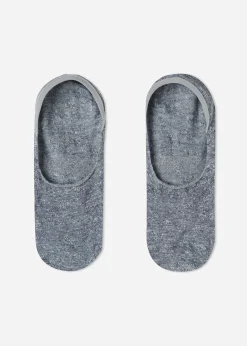 Invisible^Calzedonia Linen And Viscose Invisible Socks 9201 - Denim