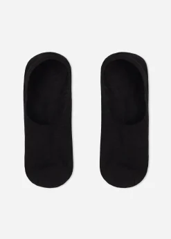 Invisible^Calzedonia Linen And Viscose Invisible Socks 9198 - Black