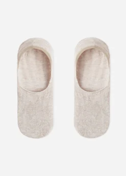 Invisible^Calzedonia Linen And Viscose Invisible Socks 9199 - Natural