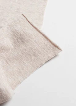 Short Socks^Calzedonia Linen And Viscose Short Socks 9199 - Natural