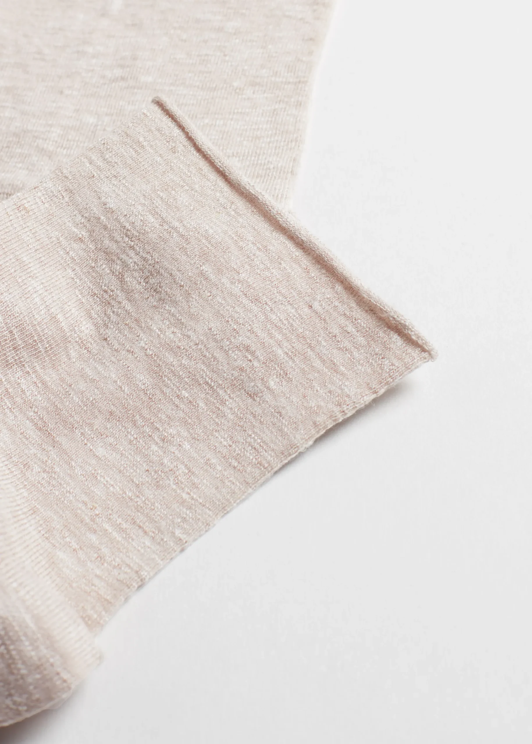 Short Socks^Calzedonia Linen And Viscose Short Socks 9199 - Natural