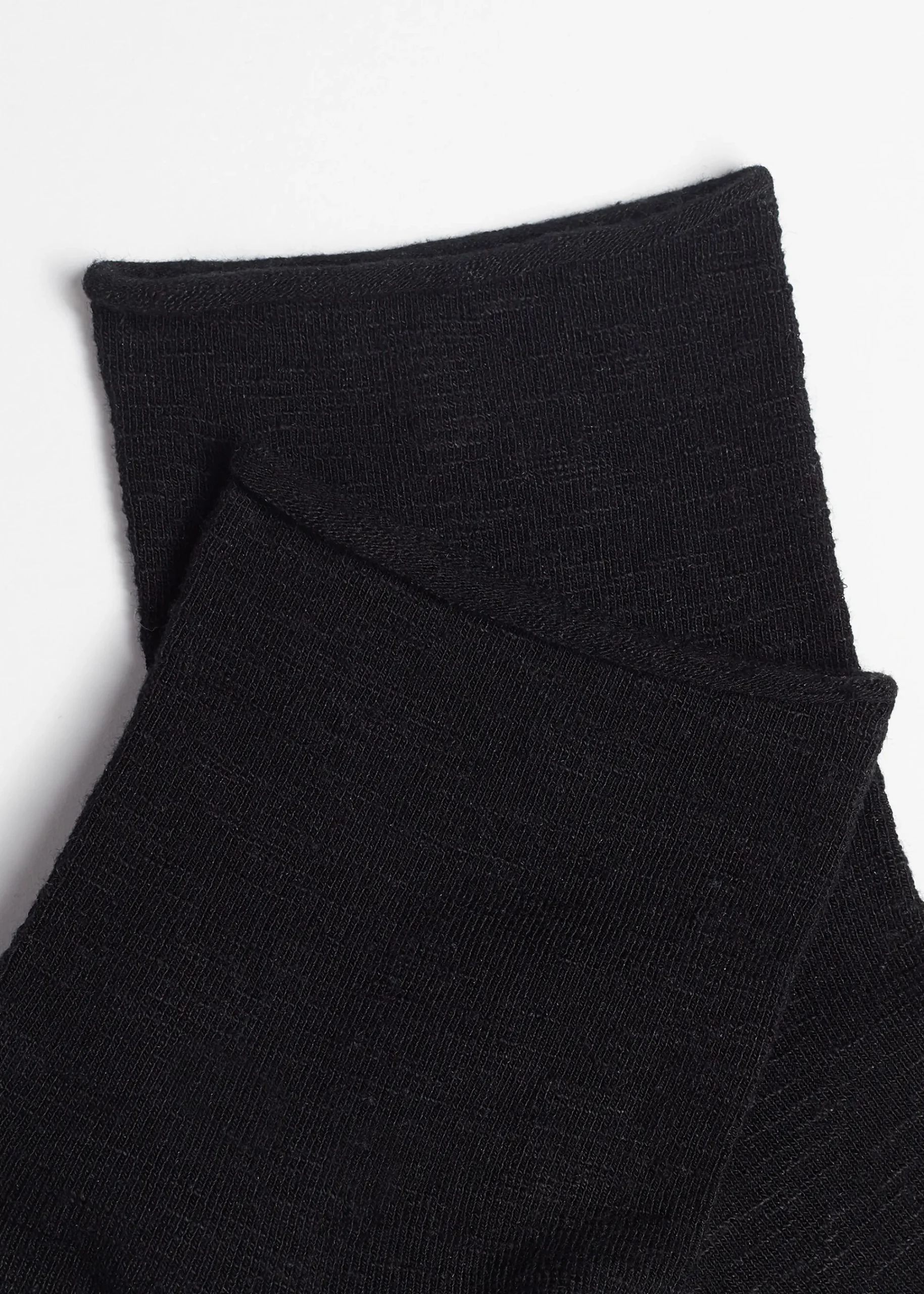 Short Socks^Calzedonia Linen And Viscose Short Socks 9198 - Black