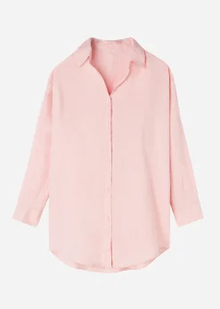Beachwear^Calzedonia Linen Shirt 723C - Light Rose