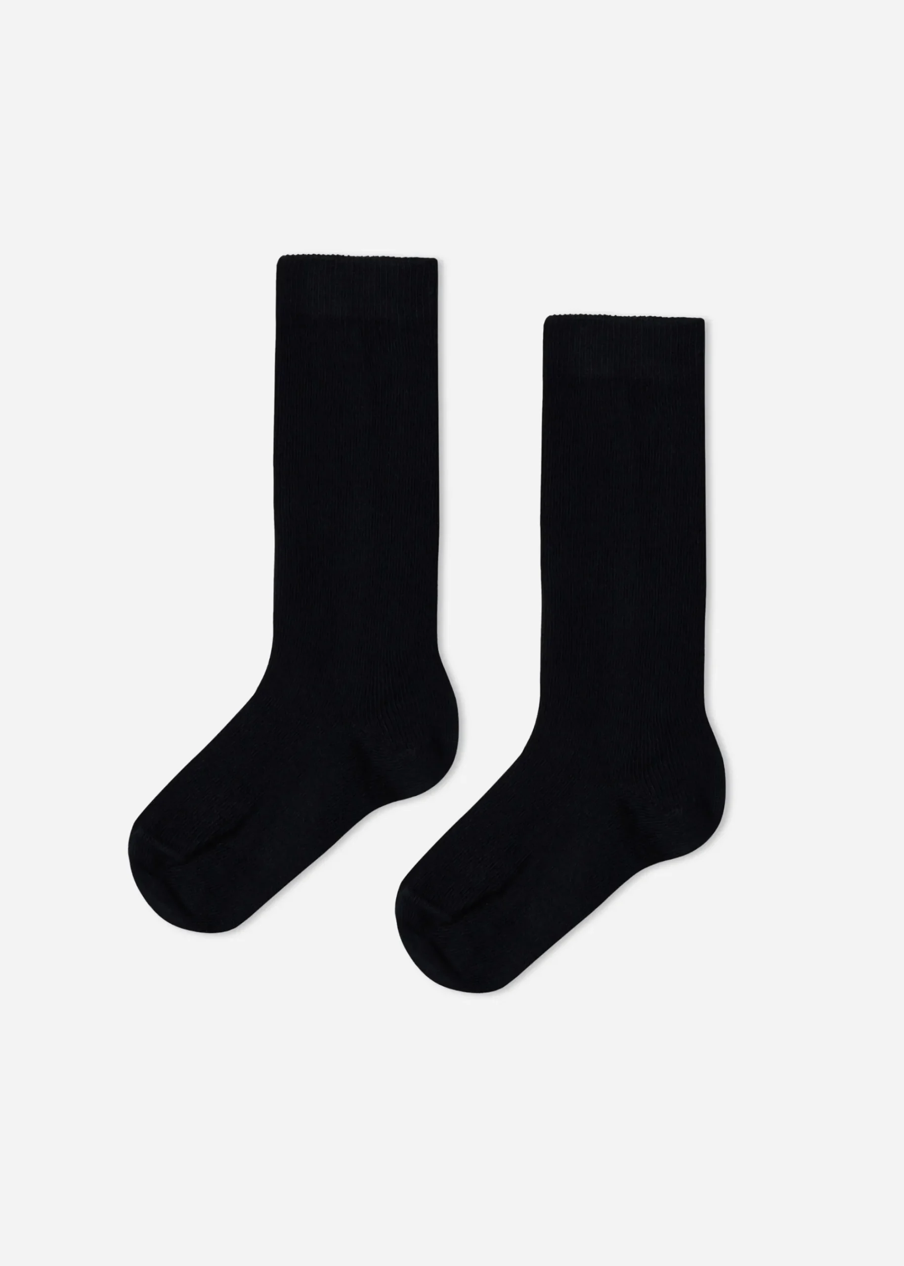 Socks^Calzedonia Long Soft Cotton Socks 016 - Blue