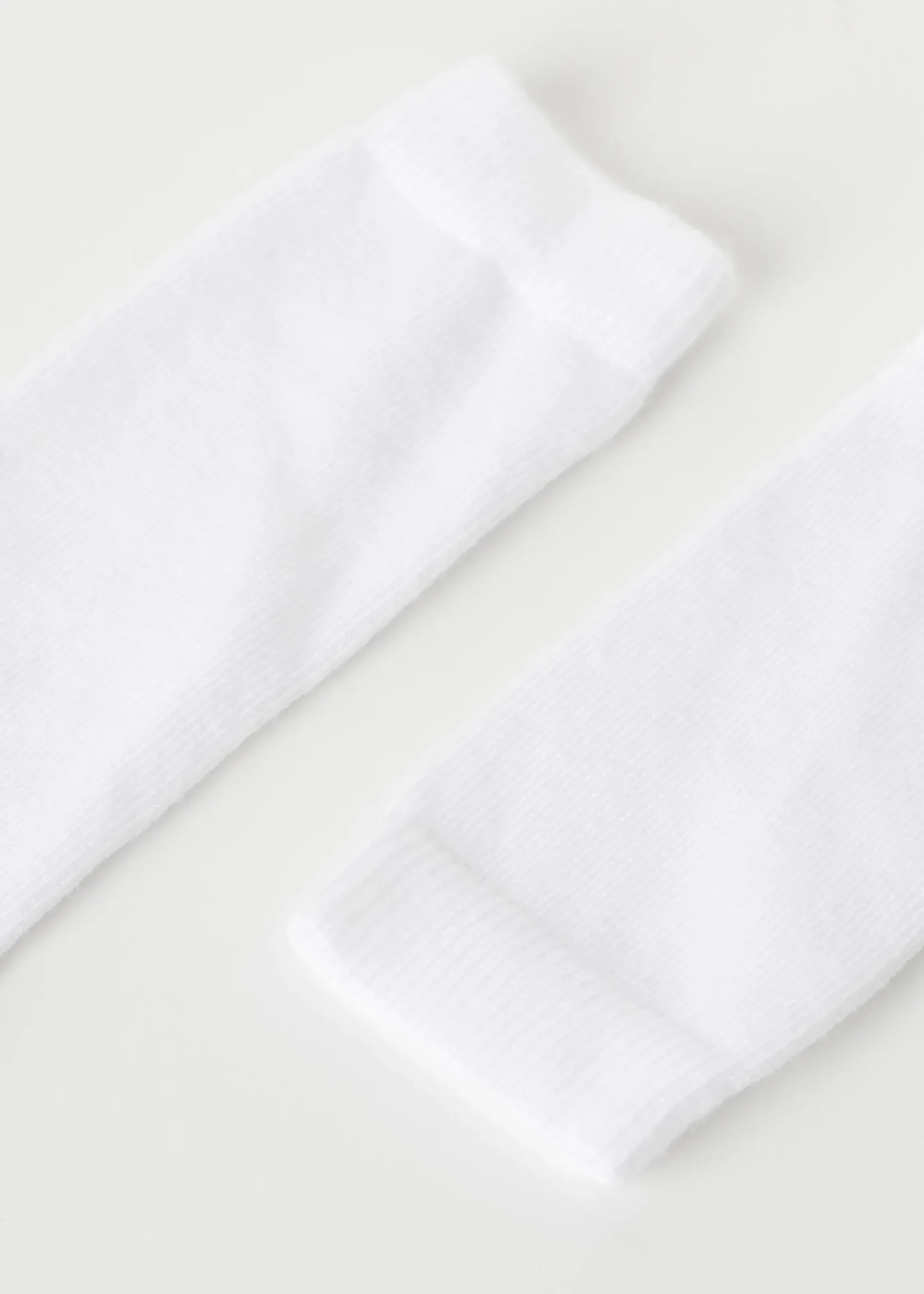 Socks^Calzedonia Long Soft Cotton Socks 001 - White