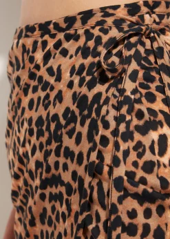 Beachwear^Calzedonia Long Wraparound Sarong 686C - Animal Print