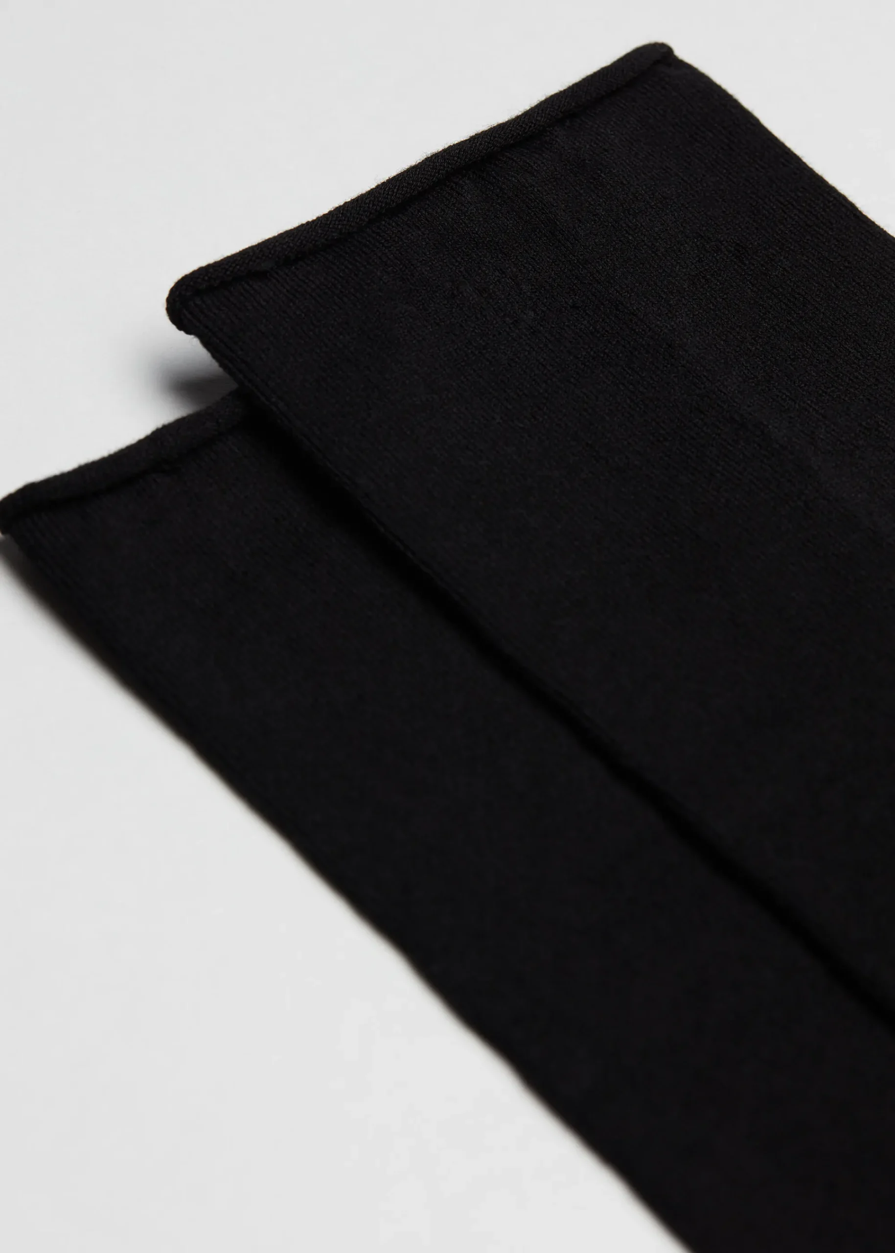 Short Socks^Calzedonia Men's Bandless Cotton Short Socks 019 - Black