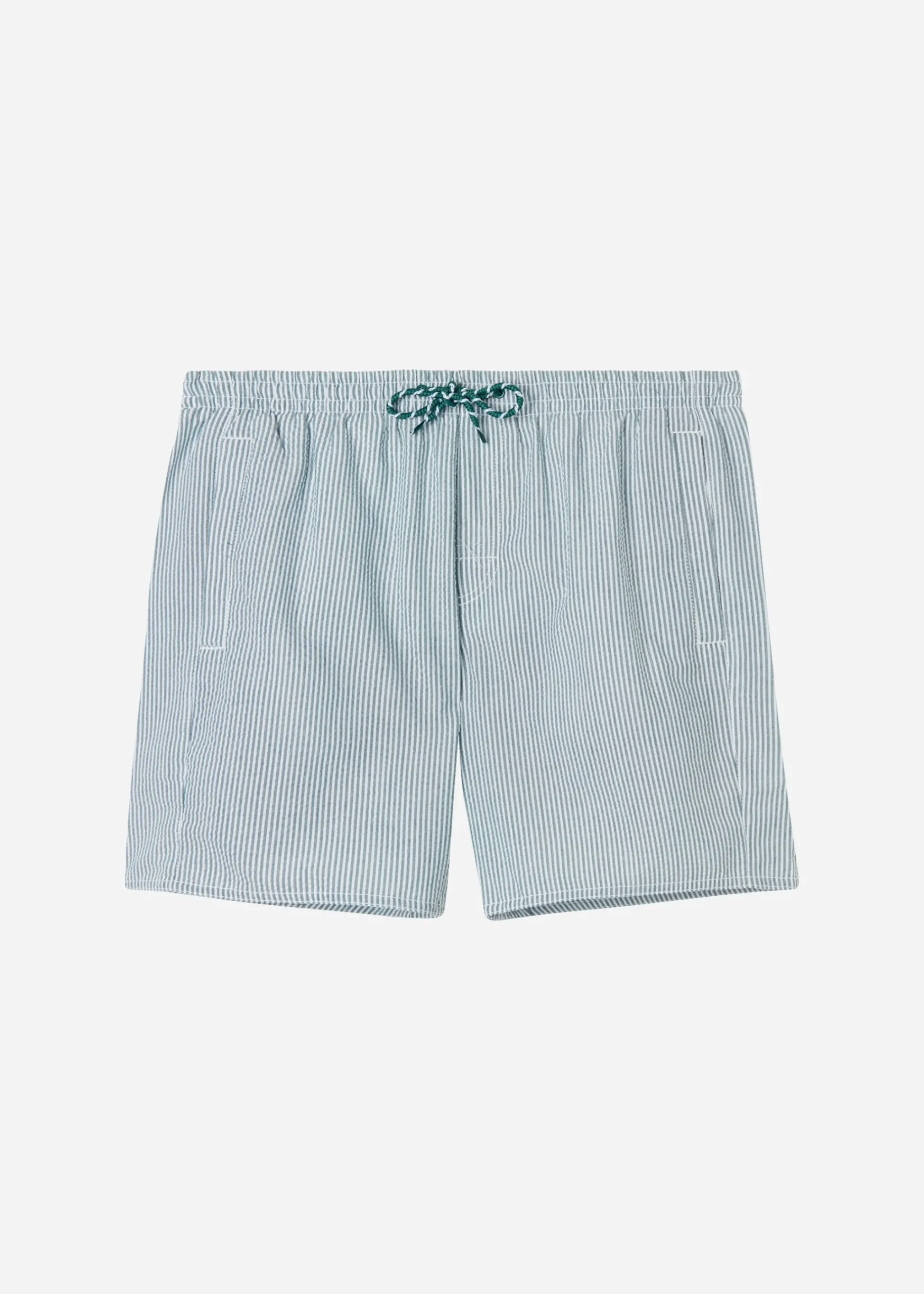 Boxer Shorts^Calzedonia Men's Boxer Swim Shorts Formentera 350C - River Green/White