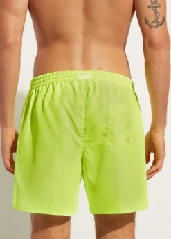 Boxer Shorts^Calzedonia Men's Boxer Swim Shorts Formentera Eco 664C - Neon Yellow