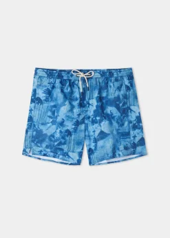 Boxer Shorts^Calzedonia Men's Boxer Swim Shorts Formentera 659C - Hawaii Denim Blue