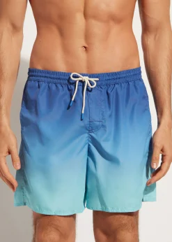 Boxer Shorts^Calzedonia Men's Boxer Swim Shorts Formentera 656C - Shades Of Blue