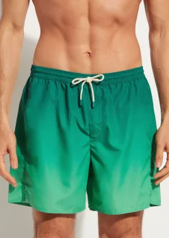 Boxer Shorts^Calzedonia Men's Boxer Swim Shorts Formentera 655C - Shades Of Green
